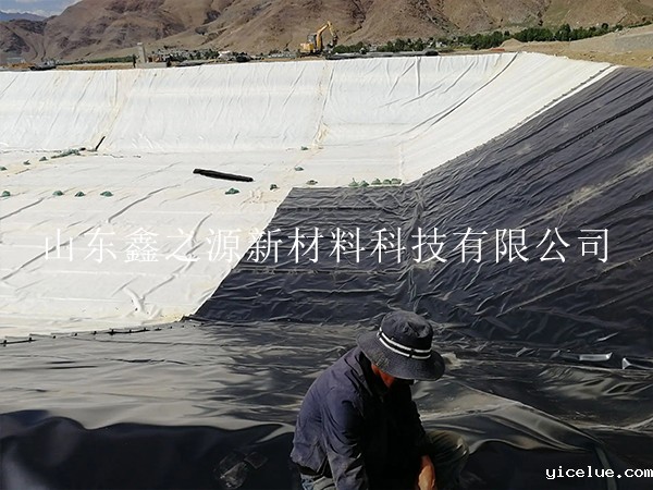 沼气池黑膜铺设可在特殊环境下进行
