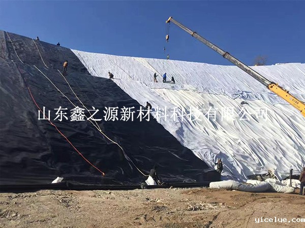 hdpe土工膜的使用对露天沙尘有较好的覆盖作用